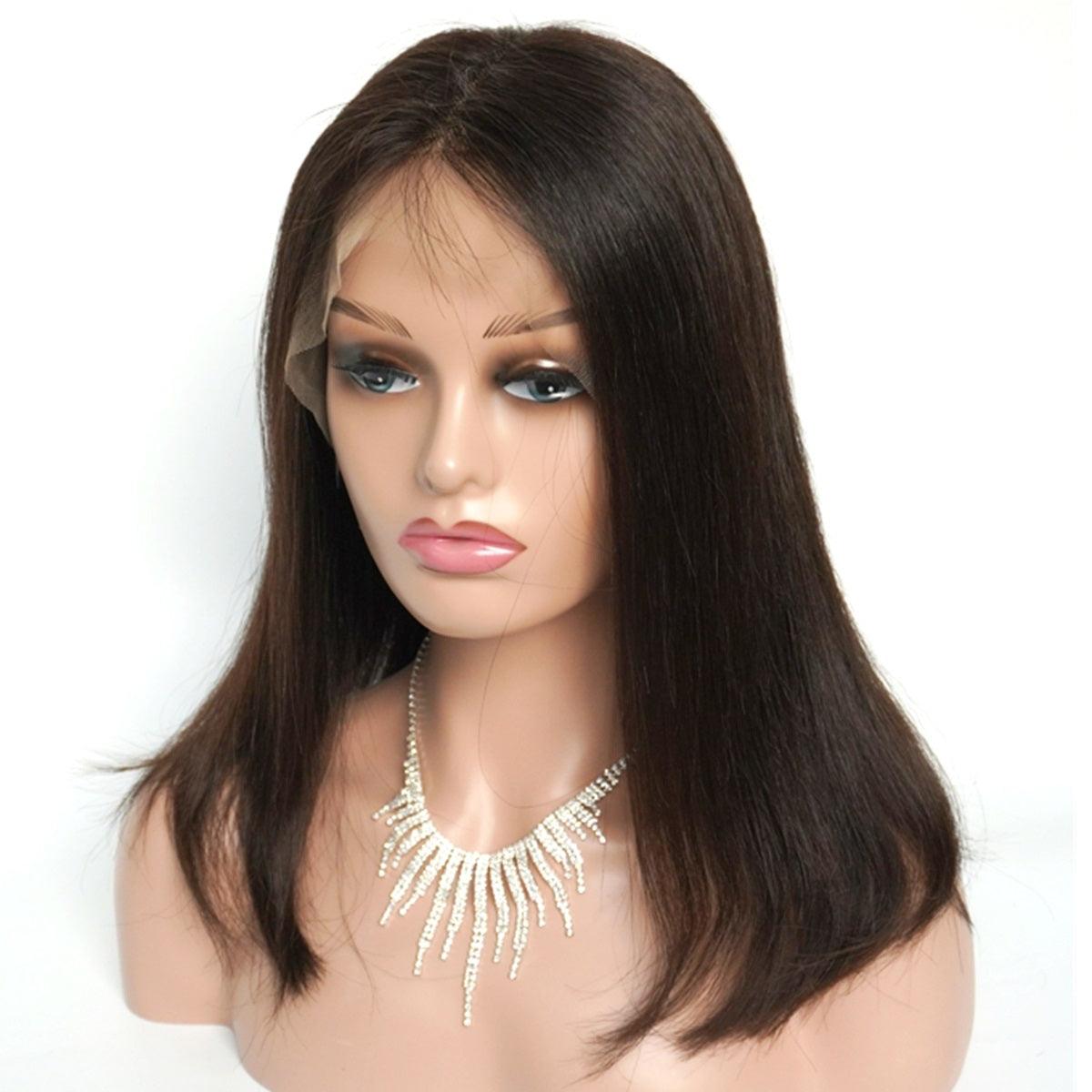 The steps for using a wig.