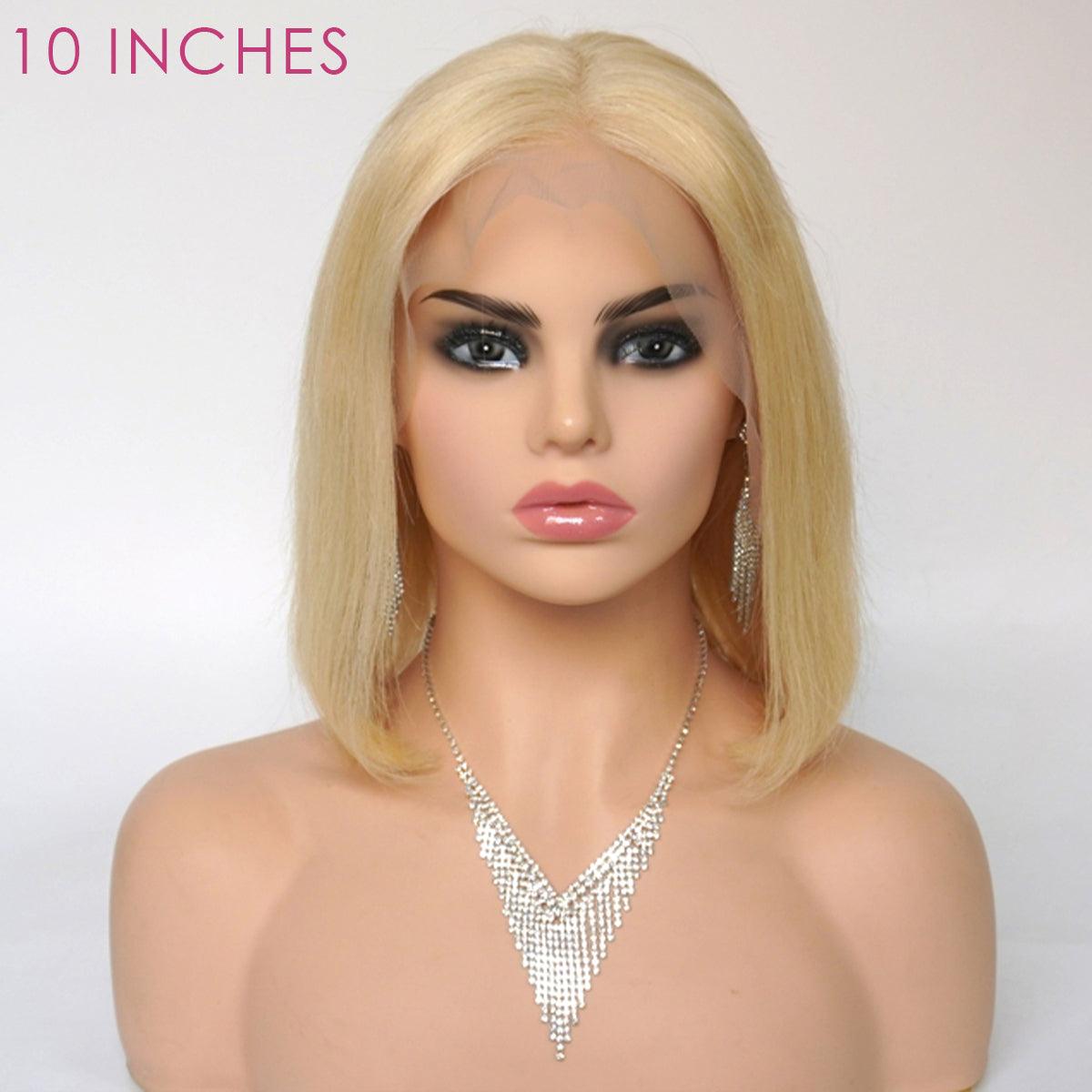 13x4 613 Blonde Lace Frontal BOB Wigs
