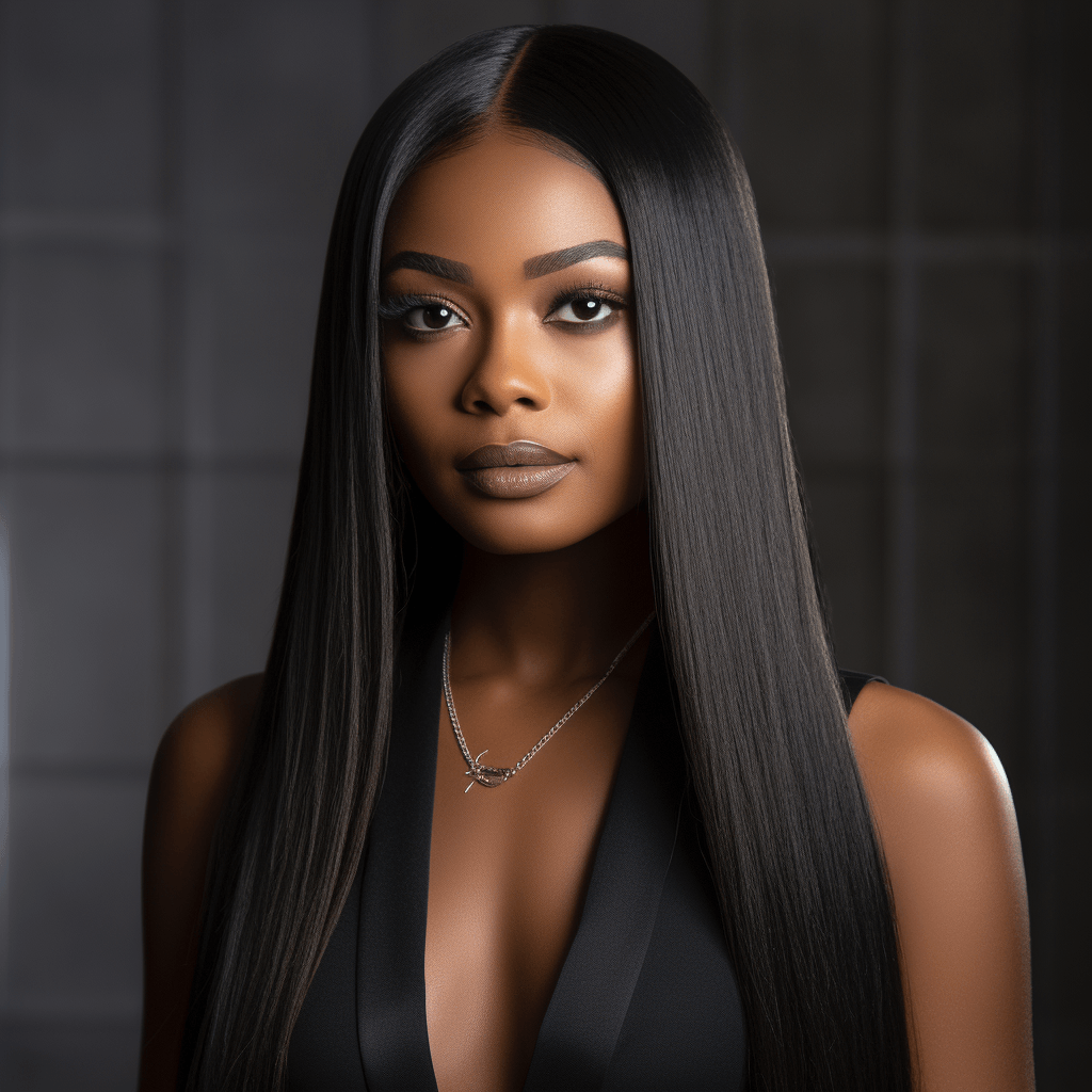 Raw Straight 13X6 Large HD Lace Front Wig
