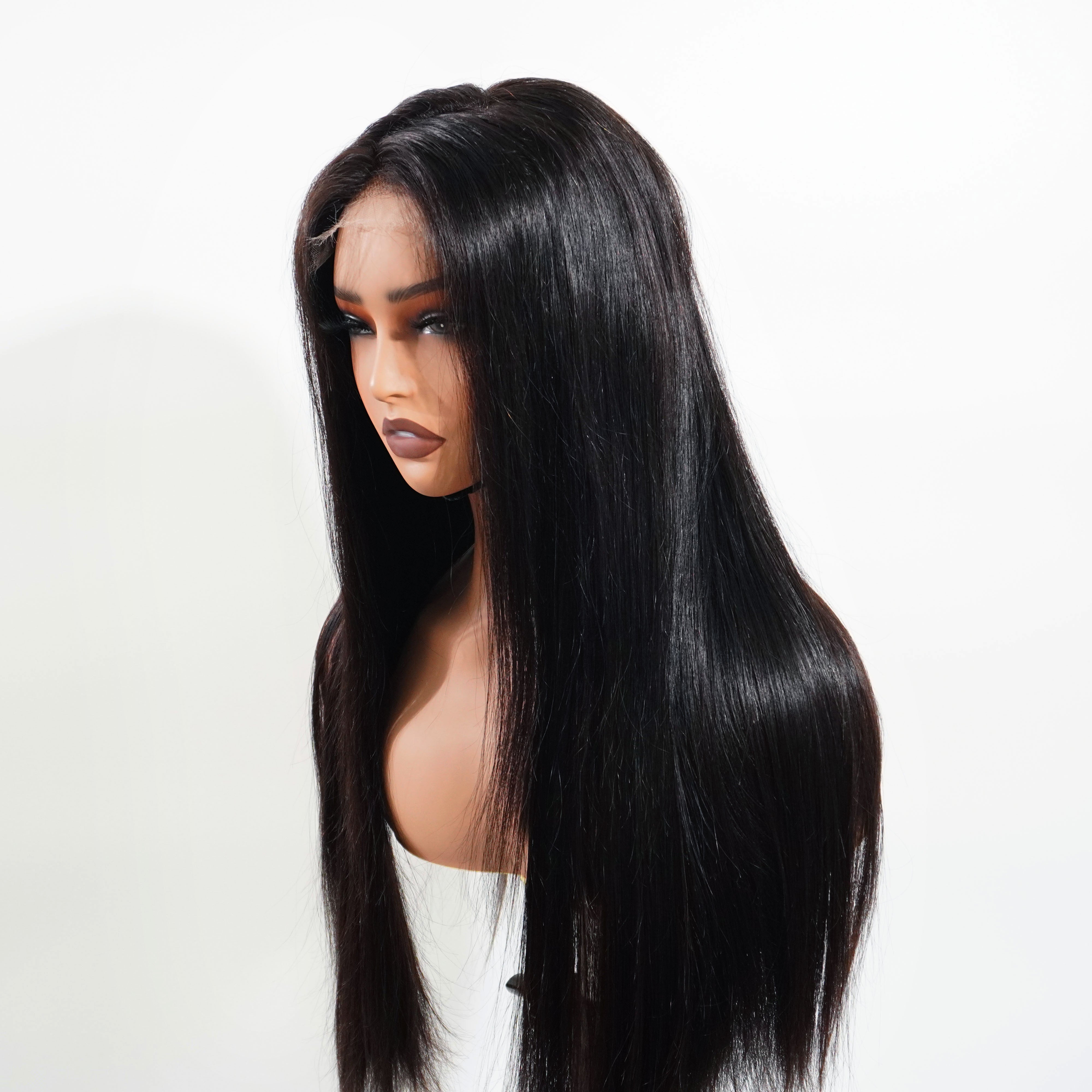 Raw Straight 5x5 HD Lace Closure Wig