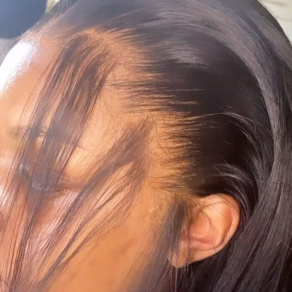 Raw Straight 13x4 HD Lace Front Wig