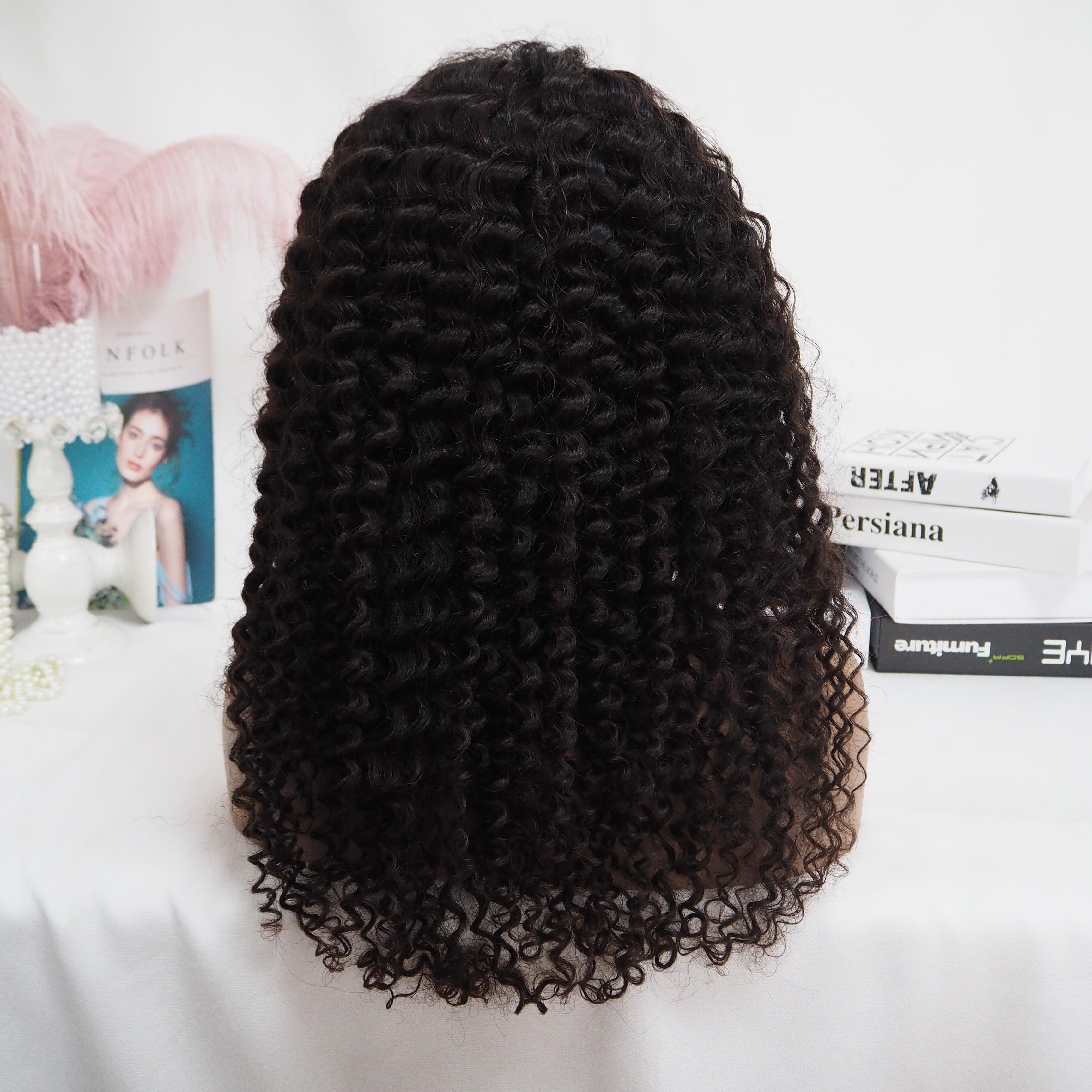 Curly on sale closure wig